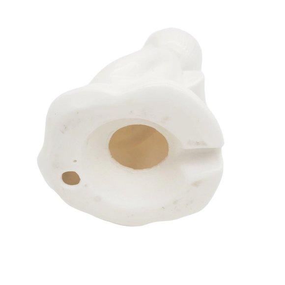 Vintage 6" White Bone China Light Angel Christmas Décor *No light kit - Picture 9 of 9